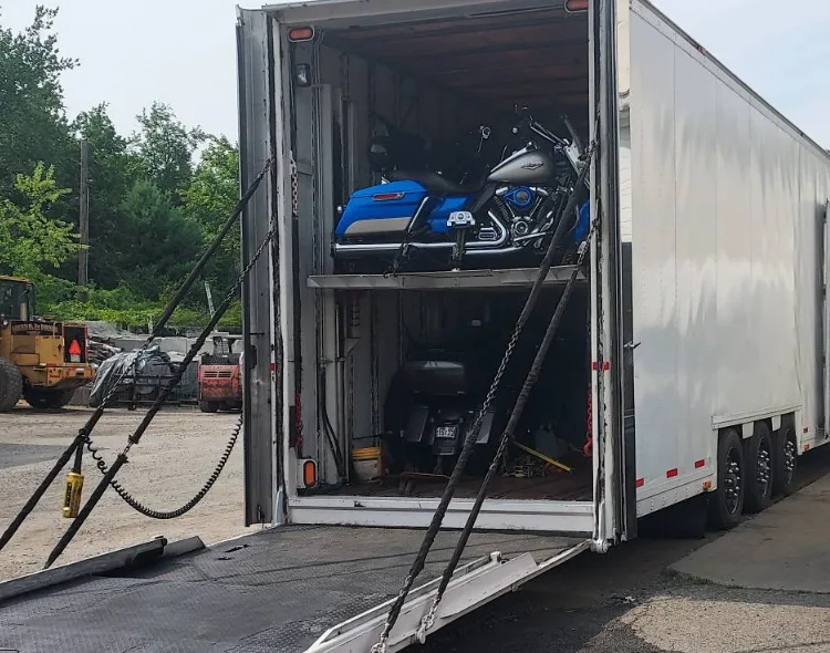 Vehicle shipping seasonal patterns and timing route